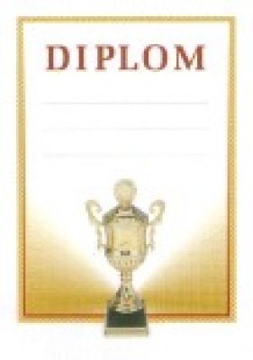 Diplom - pohár